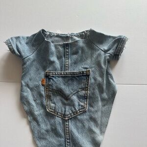 Levi's Light Blue Denim Dog Jacket